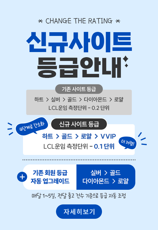 등급 변경 안내